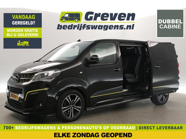 Opel VIVARO 2.0 CDTI | IRMSCHER | L3H1 177PK | Dubbele Cabine | 5 Persoons | Automaat 360 Camera 2xSchuifdeur Airco Carplay Cruise Head up Display Trekhaak LED Navi PDC 18"LMV