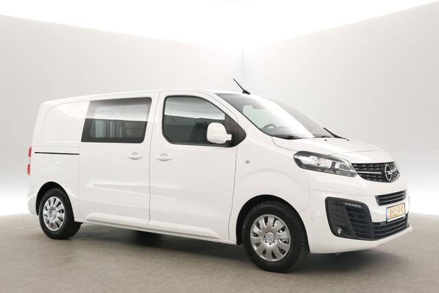 Opel VIVARO 2.0 CDTI L2H1 150PK 360Camera Oprijplaat Airco Cruise Carplay Head-up Display Navi 3 Persoons LED PDC