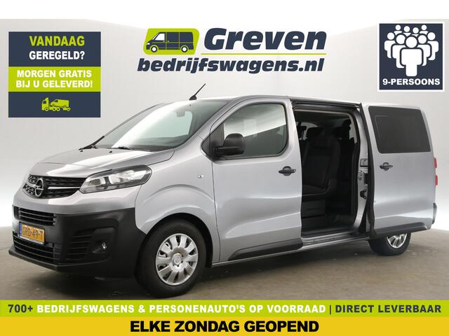 Opel VIVARO 2.0 CDTI L3H1 145PK Automaat | 9 Persoons | EX BTW / Incl. BPM | Airco Cruise Carplay PDC 2xSchuifdeur Elektrpakket