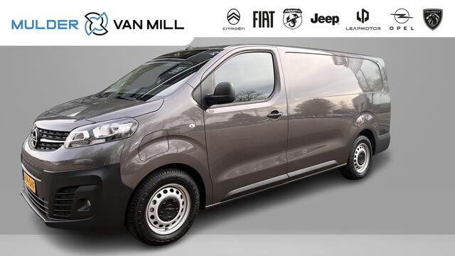 Opel VIVARO Vivaro-e L3 75 kWh 136pk AUTOMAAT | ACTIE OP = OP! | 2-zits | Passagiersstoel voorin | NAVI | Multimedia | Carplay | Parkeersensoren achter | ECall pakket met voorverwarmen | Bestuurdersstoel comfort | Reservewiel | van ¤48.685 voor ¤31.995 | N0006