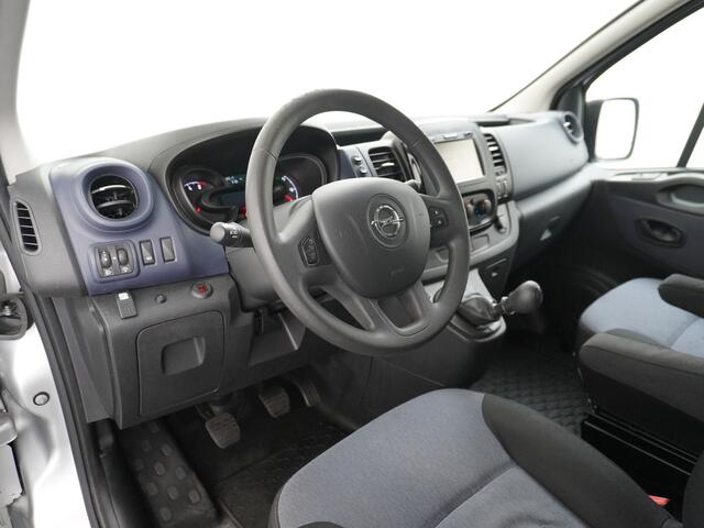 Opel VIVARO D126pk Trekh. Navi Pdc Camera Airco CruiseControl SchuifdeurRechts Bluetooth Regensensor 1.6CDTI L1H1 Elek.Ramen/Spiegels Aut.Verliching Armsteun Dab Mistlampen Abs Usb-aansluiting Sport EcoFlex 2.000kg trekvermogen EURO 6