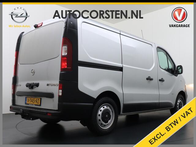 Opel VIVARO D126pk Trekh. Navi Pdc Camera Airco CruiseControl SchuifdeurRechts Bluetooth Regensensor 1.6CDTI L1H1 Elek.Ramen/Spiegels Aut.Verliching Armsteun Dab Mistlampen Abs Usb-aansluiting Sport EcoFlex 2.000kg trekvermogen EURO 6