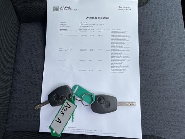 Opel VIVARO 1.6 CDTI 126pk E6 L2 Edition 3 Zits BPM Vrij! Lease ¤256 p/m, Trekhaak, Inrichting, Imperiaal, Airco, PDC, Cruise controle, Onderhoudshistorie aanwezig