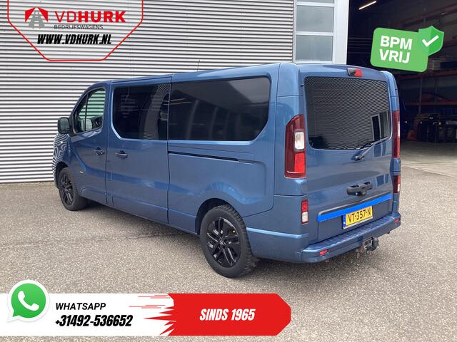 Opel VIVARO 1.6 CDTI 140 pk L2 DC Dubbel Cabine EXPORT ONLY 2x Schuifdeur/ Leder/ Climate/ Carplay/ Camera/ Cruise/ PDC/ Trekhaak/ LMV