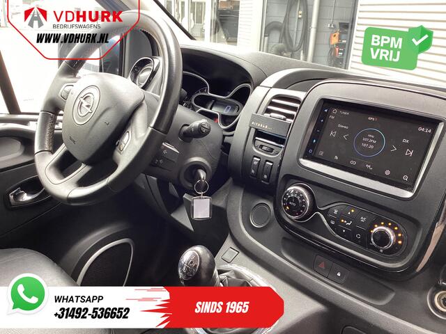 Opel VIVARO 1.6 CDTI 140 pk L2 DC Dubbel Cabine EXPORT ONLY 2x Schuifdeur/ Leder/ Climate/ Carplay/ Camera/ Cruise/ PDC/ Trekhaak/ LMV