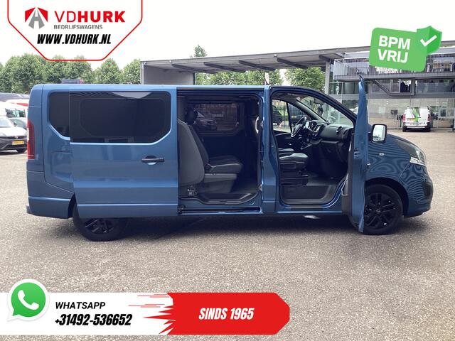 Opel VIVARO 1.6 CDTI 140 pk L2 DC Dubbel Cabine EXPORT ONLY 2x Schuifdeur/ Leder/ Climate/ Carplay/ Camera/ Cruise/ PDC/ Trekhaak/ LMV