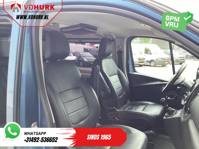 Opel VIVARO 1.6 CDTI 140 pk L2 DC Dubbel Cabine EXPORT ONLY 2x Schuifdeur/ Leder/ Climate/ Carplay/ Camera/ Cruise/ PDC/ Trekhaak/ LMV
