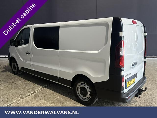 Opel VIVARO 1.6 CDTI 122pk L2H1 Dubbele Cabine Euro6 Airco | Trekhaak | LED | 5-Zits Cruisecontrol, Inrichting, Bluetooh-telefonie