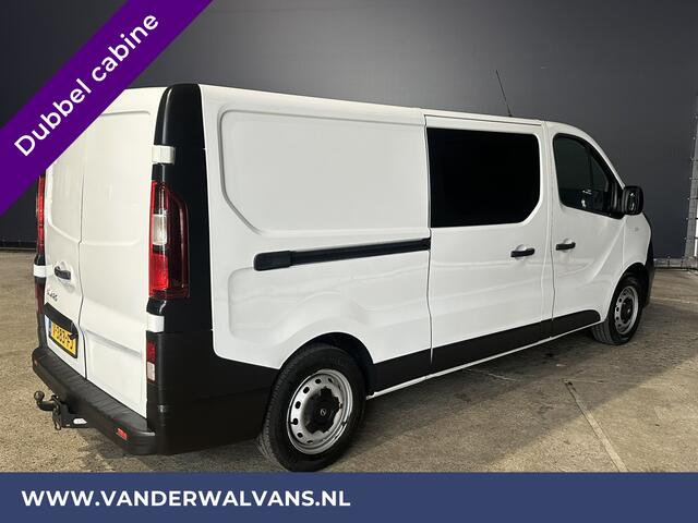 Opel VIVARO 1.6 CDTI 122pk L2H1 Dubbele Cabine Euro6 Airco | Trekhaak | LED | 5-Zits Cruisecontrol, Inrichting, Bluetooh-telefonie