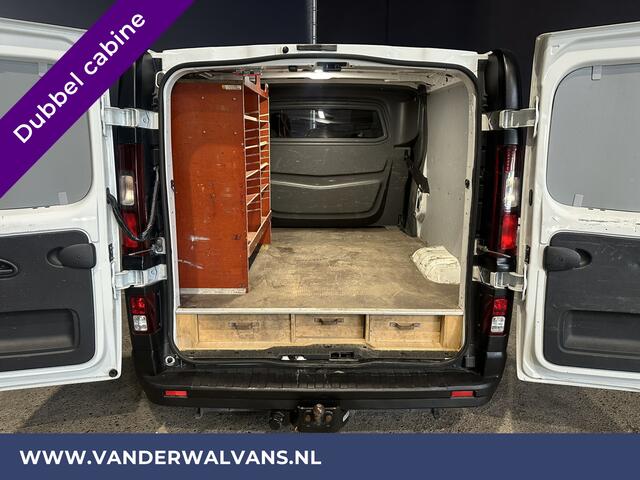Opel VIVARO 1.6 CDTI 122pk L2H1 Dubbele Cabine Euro6 Airco | Trekhaak | LED | 5-Zits Cruisecontrol, Inrichting, Bluetooh-telefonie