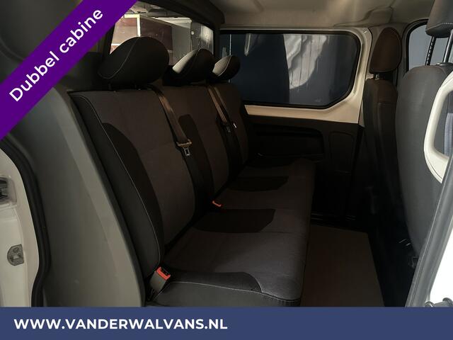 Opel VIVARO 1.6 CDTI 122pk L2H1 Dubbele Cabine Euro6 Airco | Trekhaak | LED | 5-Zits Cruisecontrol, Inrichting, Bluetooh-telefonie