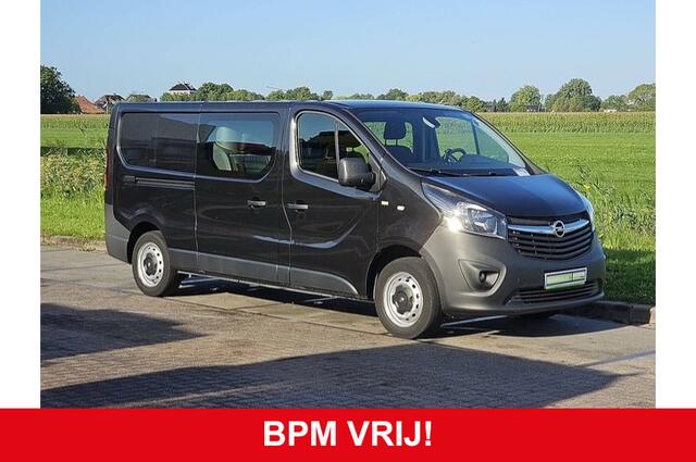 Opel VIVARO 1.6 CDTI L2H1 DC Edition Navi Airco Cruise Trekhaak
