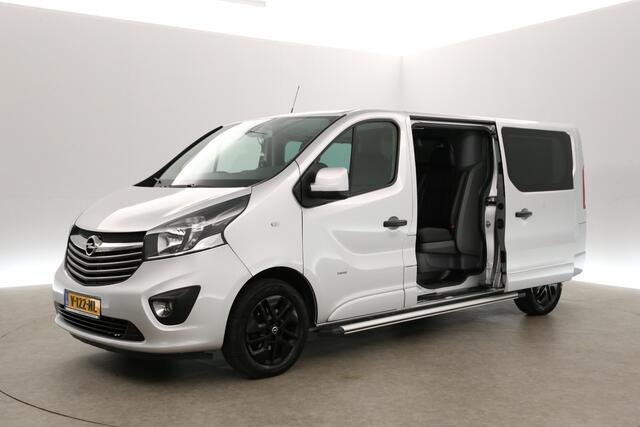 Opel VIVARO 1.6 CDTI 146PK L2H1 | Dubbele Cabine | 5 Persoons | Airco Cruise Camera 2xSchuifdeur Leder PDC 17''LMV