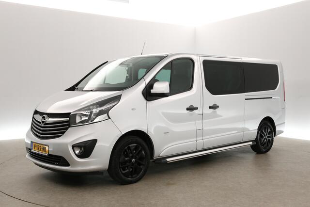 Opel VIVARO 1.6 CDTI 146PK L2H1 | Dubbele Cabine | 5 Persoons | Airco Cruise Camera 2xSchuifdeur Leder PDC 17''LMV
