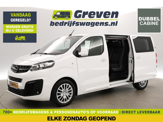 Opel VIVARO 2.0 CDTI L3H1 | DC | 5 Persoons | Automaat | 360° | Carplay | Head up Display | LED | 2xSchuifdeur | Airco | Navi | Trekhaak |
