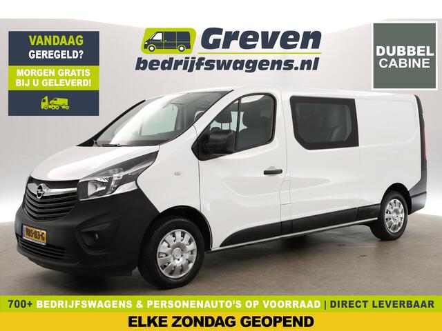 Opel VIVARO 1.6 CDTI L2H1 | Dubbele Cabine | 6 Persoons | Airco | Camera | Cruise | Navigatie | PDC
