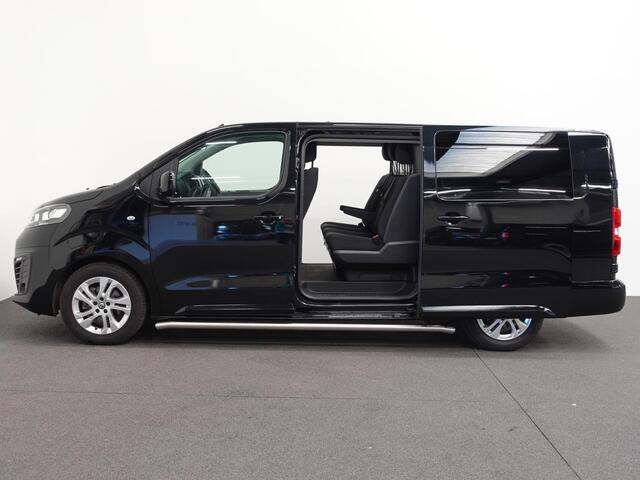 Opel VIVARO Vivaro-e L3 75kWh 6-Persoons Dubbele Cabine Automaat Airco Navi 2 x Schuifdeur