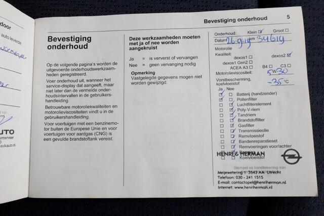 Opel VIVARO Combi 1.6 CDTI 120pk E6 L2H1 Personenbus Incl BTW/BPM 01-2019