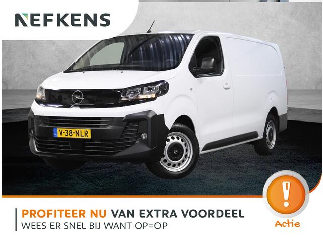 Opel VIVARO 2.0 Diesel 180PK S&S L3 | 1ste eigenaar | AUTOMAAT | AppleCarPlay/AndroidAuto | Armsteun | 3 Zits | Houtenlaadvloer | Navigatie | Keyless | Stuurverwarming | Climate Control | Cruise Control | Parkeersensoren |