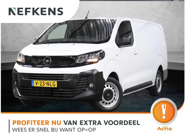 Opel VIVARO 2.0 180PK S&S L3 | 1ste eigenaar | AUTOMAAT | AppleCarPlay/AndroidAuto | Armsteun | 3 Zits | Houtenlaadvloer | Navigatie | Keyless | Stuurverwarming | Climate Control | Cruise Control | Parkeersensoren |