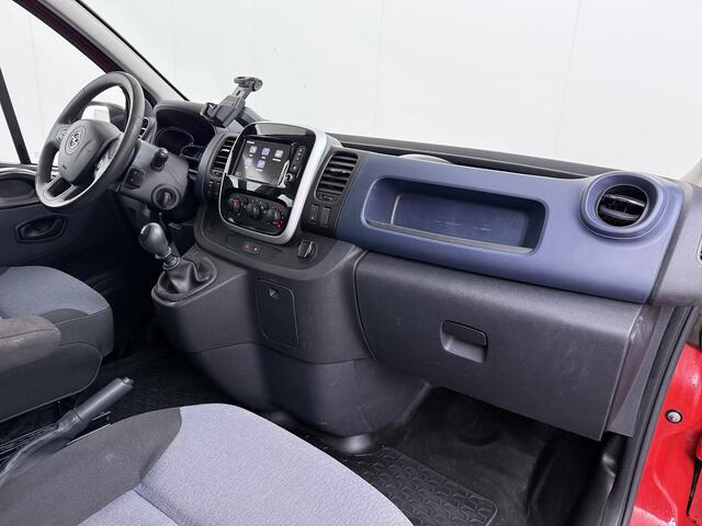 Opel VIVARO D 126PKDubbele Cabine 5-Persoons L2H1 Trekhaak Camera Navi Airco Cruise Control Pdc Sport EcoFlex 1.6CDTI Euro 6 Betonplex Vloer Wandbetimmering Schuifdeur 1e Eigenaar Origineel Nederlandse Auto