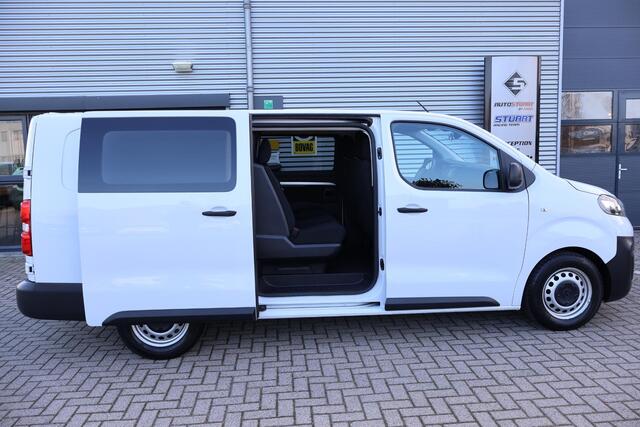 Opel VIVARO 2.0 Diesel 145pk L3 DC 1e Eigenaar | Volledig Onderh | NAP | BTW | 6-Zits | Trekhaak | Carplay | Cruise | DAB | LED | PDC achter