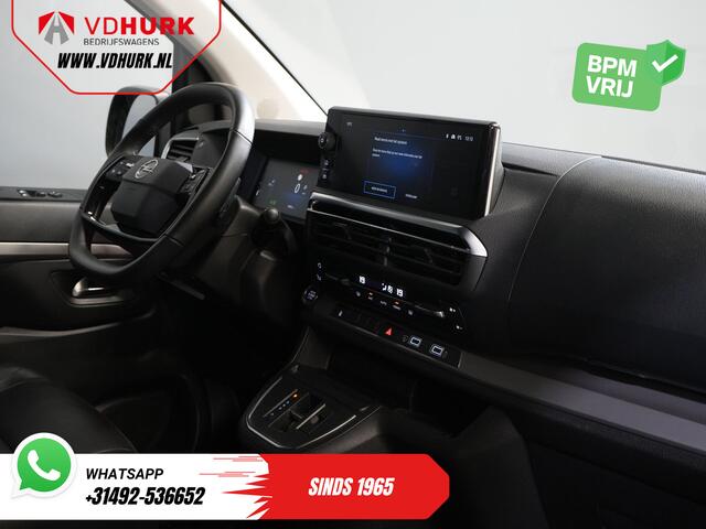 Opel VIVARO 2.0 180 pk Aut. DC Dubbel Cabine Elek.Stoelen/ Leder/ 2xSchuifdeur/ Afn.Trekhaak/ Climate/ Carplay/ Stoelverw./ Navi/ Cruise/ PDC/ Camera
