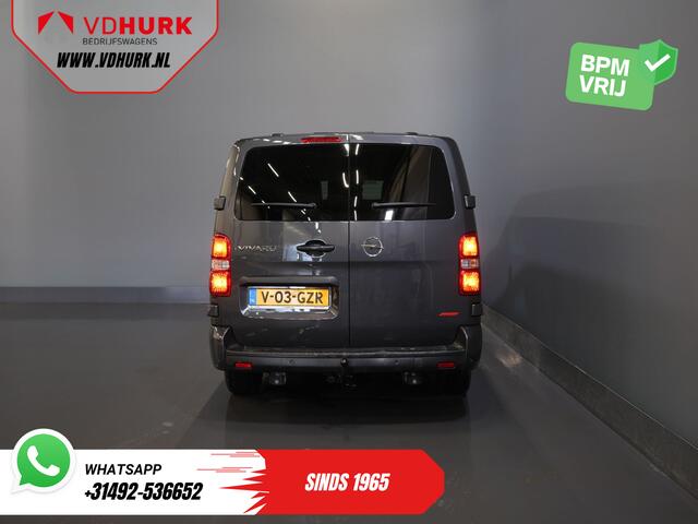 Opel VIVARO 2.0 180 pk Aut. DC Dubbel Cabine Elek.Stoelen/ Leder/ 2xSchuifdeur/ Afn.Trekhaak/ Climate/ Carplay/ Stoelverw./ Navi/ Cruise/ PDC/ Camera