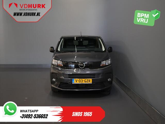 Opel VIVARO 2.0 180 pk Aut. DC Dubbel Cabine Elek.Stoelen/ Leder/ 2xSchuifdeur/ Afn.Trekhaak/ Climate/ Carplay/ Stoelverw./ Navi/ Cruise/ PDC/ Camera