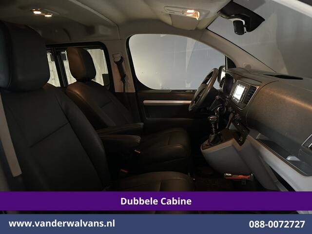 Opel VIVARO 2.0 CDTI 123pk L3H1 Glasresteel Dubbele cabine Euro6 Airco | 5-Zits | Camera | Navigatie | Apple Carplay Android Auto, Cruisecontrol, 2500kg Trekhaak, Parkeersensoren