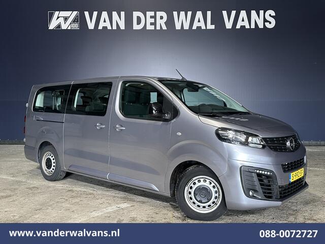 Opel VIVARO Combi 1.5 CDTI 120pk L3H1 Personenbus 9-Zits Euro6 Airco | 2x zijdeur | Camera | Navigatie | Apple Carplay Android Auto, Cruisecontrol, Parkeersensoren
