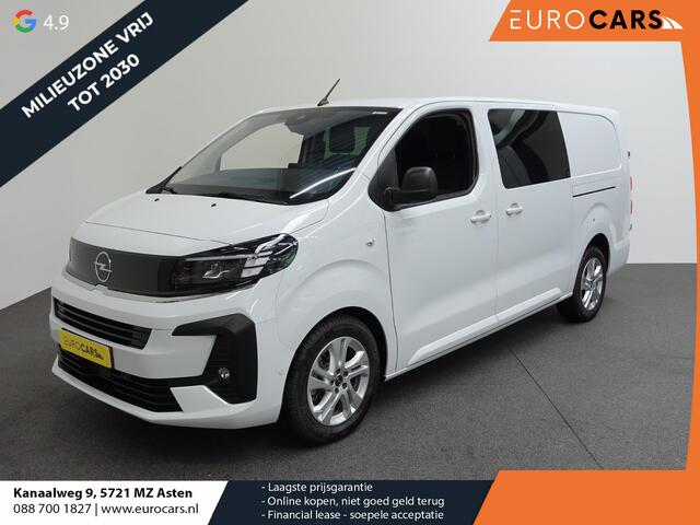Opel VIVARO 2.0 Diesel 180 S&S L3 Automaat Dubbele Cabine 2 schuifdeuren Android Auto/Apple CarPlay Navigatie Keyless Entry&Start Climate Control Camera Cruise Control Houten afwerking laadruimte Trekhaak lichtmetalen velgen
