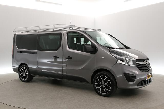 Opel VIVARO 1.6 CDTI L2H1 | DC | 6 Zits | Airco | Cruise | Camera | Trekhaak | Navi | Imperiaal | Parkeersens.