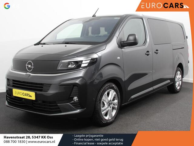 Opel VIVARO 2.0 Diesel 180 S&S L3 Automaat Dubbele Cabine 2 schuifdeuren Android Auto/Apple CarPlay Navigatie Keyless Entry&Start Climate Control Camera Cruise Control Houten afwerking laadruimte Trekhaak lichtmetalen velgen