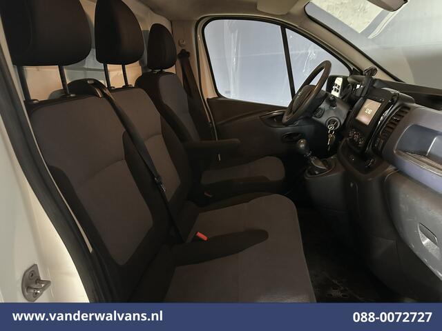 Opel VIVARO 1.6 CDTI 126pk L2H1 Euro6 Airco | Camera | Navigatie | Trekhaak | LED | Cruisecontrol Parkeersensoren, Bijrijdersbank