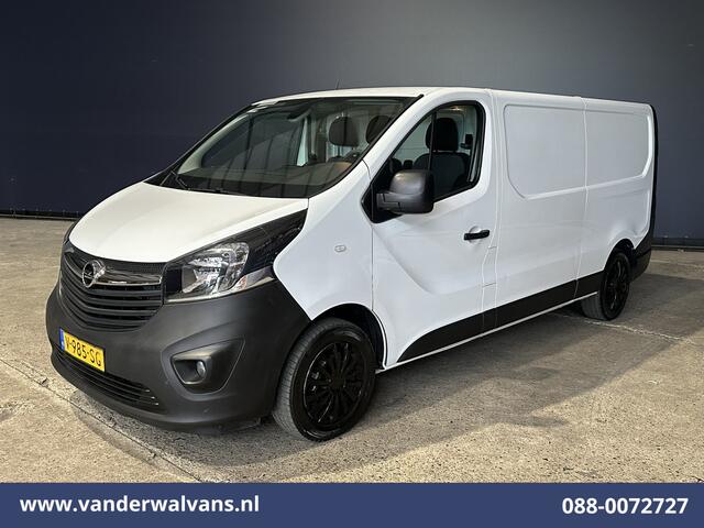 Opel VIVARO 1.6 CDTI 126pk L2H1 Euro6 Airco | Camera | Navigatie | Trekhaak | LED | Cruisecontrol Parkeersensoren, Bijrijdersbank