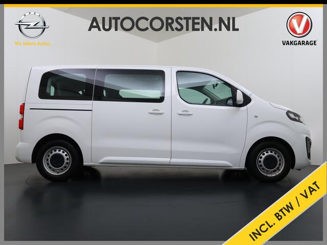Opel VIVARO E L2H1 9-Persoons SOH 99% 50kWh Trekhaak Navi Airco Apple Carplay Android Auto Pdc Cruise Control Led Schuifdeur Isofix Bluetooth Dealeronderhouden 1e Eigenaar Origineel Nederlandse Bus