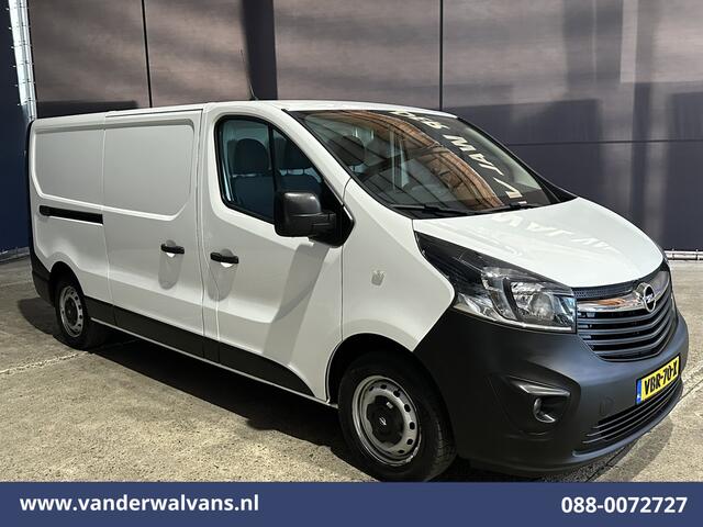 Opel VIVARO 1.6 CDTI 126pk L2H1 Euro6 Airco | Camera | Navigatie | Cruisecontrol | Trekhaak Parkeersensoren, Bijrijdersbank
