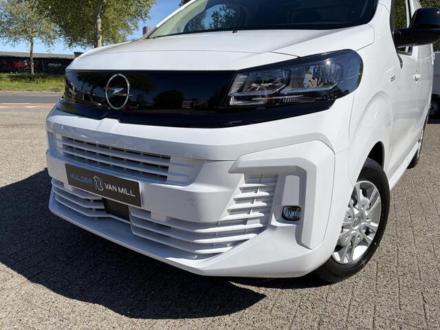 Opel VIVARO L3 2.0 BlueHDi 145pk EAT8 AUTOMAAT | BPM vrij | Houten afwerking laadruimte | Trekhaak | Doorlaadluik in tussenschot | Apple Carplay | Android Auto | Achteruitrijcamera | Parkeersensoren achter | Exterieur Pakket | Lederen stuurwiel verwarmd | Stoelverwar