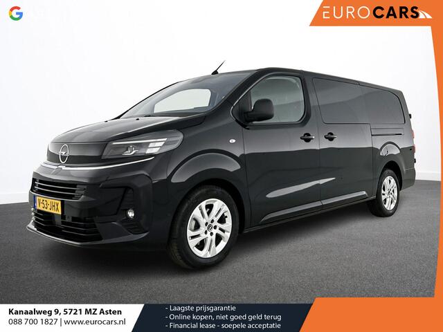 Opel VIVARO 2.0 Diesel 180 S&S L3 Automaat Dubbele Cabine 2 schuifdeuren Android Auto/Apple CarPlay Navigatie Keyless Entry&Start Climate Control Camera Cruise Control Houten afwerking laadruimte Trekhaak lichtmetalen velgen