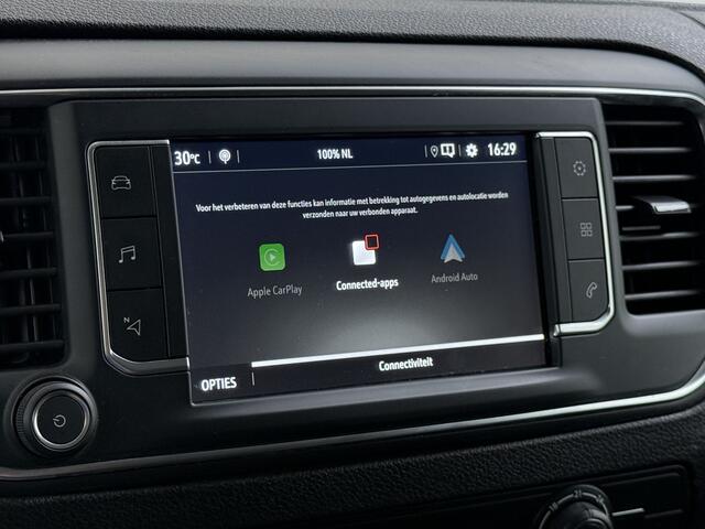 Opel VIVARO 2.0CDTI L2H1 3-Persoons Trekhaak Euro 6 Navi Apple Carplay Android Auto Airco Cruise Control Pdc Edition Regen-Lichtsensor Betonplex Vloer Wandbetimmering Schuifdeur 2.500KG Trekgewicht Origineel Nederlandse Bus