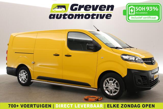 Opel VIVARO Vivaro-e 50 kWh L3H1 | Snelladen | SOH 93% | Airco | Cruise | Camera | Carplay | 3 Zits | Parkeersens.