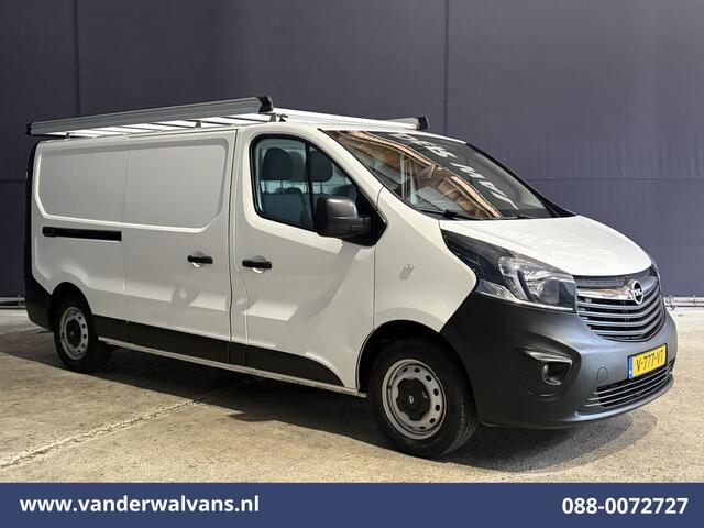 Opel VIVARO 1.6 CDTI 122pk L2H1 Euro6 Airco | Imperiaal | Trekhaak | LED | Cruisecontrol Parkeersensoren, Bijrijdersbank