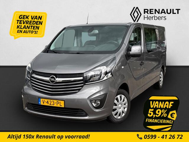 Opel VIVARO 1.6 CDTI L2H1 DC Sport EcoFlex CRUISE / CAMERA / TREKHAAK / AIRCO / PDC