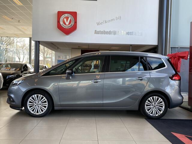 Opel ZAFIRA 1.4 Turbo Online Edition ,7 Persoons,100% Onderhouden,Navigatie,Achteruirijcamera,Trekhaak,Climate&Cruiscontrol,Spraakbediening,Sensoren V&A,17 Inch Lmv