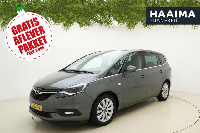 Opel ZAFIRA 1.6 Turbo Business Executive 170pk | Automaat | 5 Persoons | Trekhaak | 1.650kg Trekgewicht | Climate Control | AGR Comfortstoelen | Navigatie | Parkeersensoren | 1e eigenaar | Weinig Kilometers
