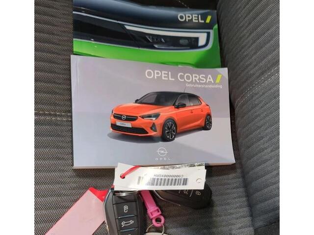 Opel e-Corsa Edition 100KW / 50 kWh 100% EV. 5Drs./ Airco-Ecc./ Radio multimedia / Navigatie via Usb./