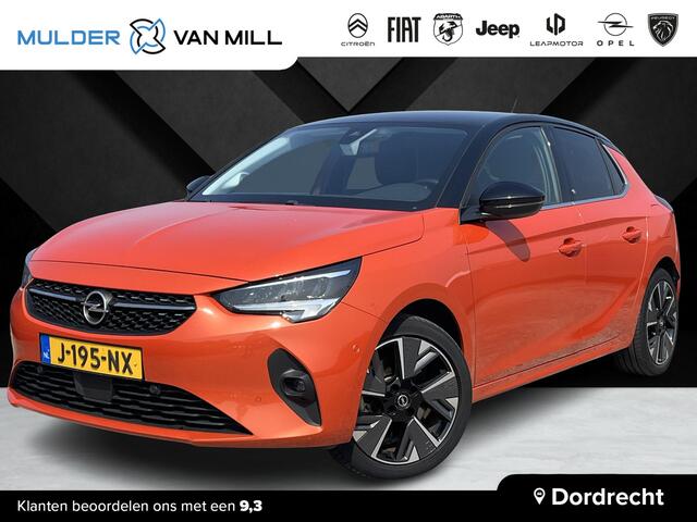 Opel e-Corsa Elegance 50 kWh | 3-Fase | Luxe bekleding | Navi & Multimedia Apple Carplay & Android Auto | WinterPack | 17'' bi-color Lmv | Contrasterende dakkleur |
