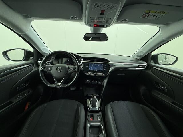 Opel e-Corsa Elegance 50kWh SOH 90% Navi Ecc 360°Camera Cruise Control Apple Carplay Android Auto Pdc Keyless Privacy Glas Led Lane Assist Lmv Drive Mode Regen-Lichtsensor Bluetooth Origineel Nederlandse Auto Zeer Compleet!