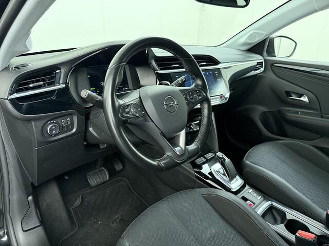 Opel e-Corsa Elegance 50kWh SOH 90% Navi Ecc 360°Camera Cruise Control Apple Carplay Android Auto Pdc Keyless Privacy Glas Led Lane Assist Lmv Drive Mode Regen-Lichtsensor Bluetooth Origineel Nederlandse Auto Zeer Compleet!